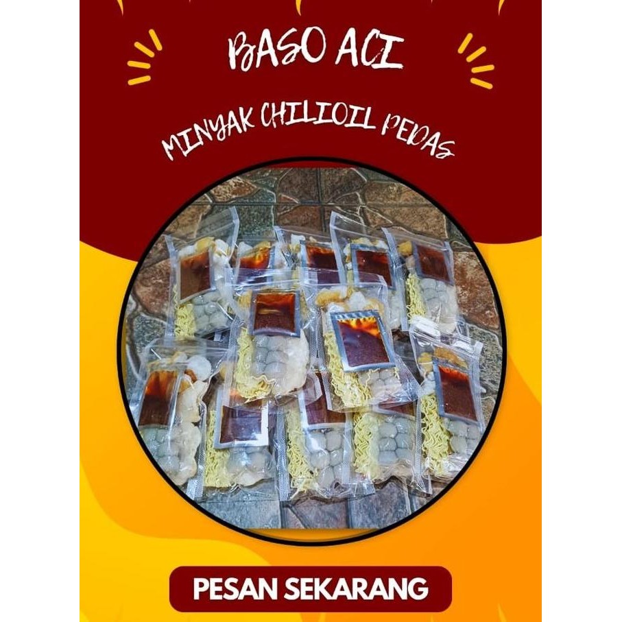 

12 BUNGKUS BASO ACI SUPER + MIE EXTRA MINYAK PEDAS CHILI OIL | QUEEN SNACK Food Asin Instan SHA