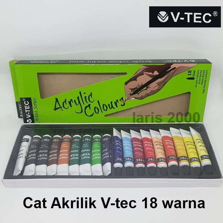 

Cat Akrilik V-tec 18 Warna VT618 Terlaris