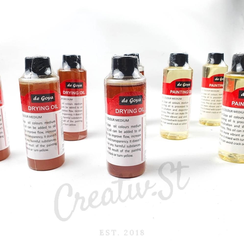 

De Goya Odorless Thinner Oil 75 Ml Cairan Pengencer Cat Terlaris