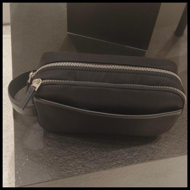 Terlaris Pouch Bag Zara Clutch Pria Hitam Original Store High Quality