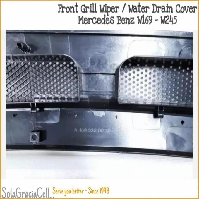 Front Grille Wiper - Water Drain Cover Mercedes Benz A150 / W169, W245
