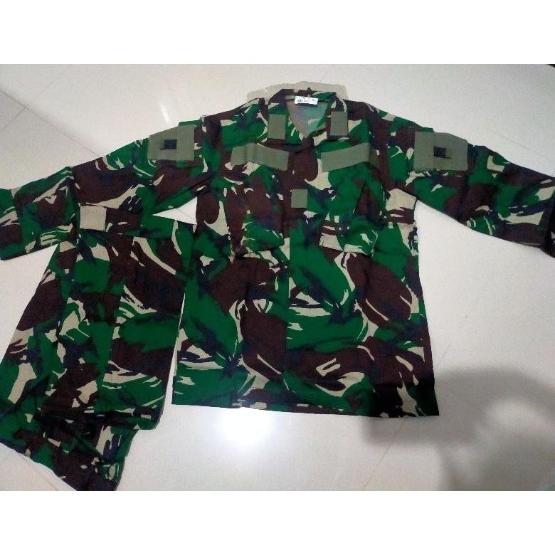 baju pdl panca prima saku miring jatah tni terbaru / baju pdl tni