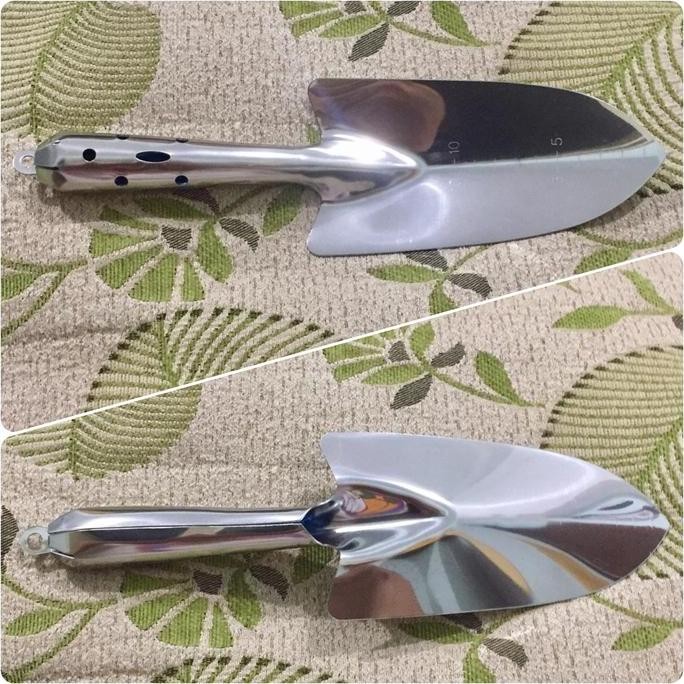 Terlaris Skop Stainless Steel Wide Shovel Sekop Mini Taman Kebun utk Berkebun SALE