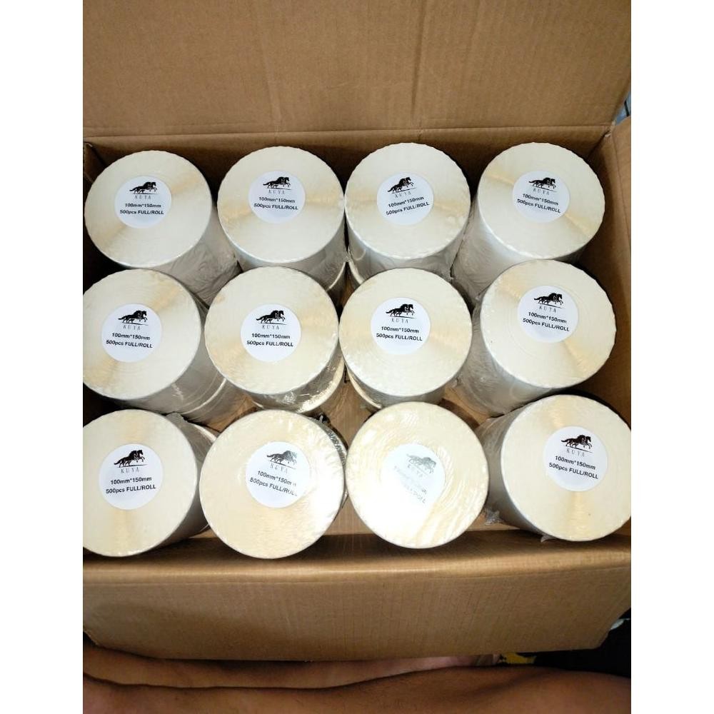 

LABEL THERMAL / STIKER THERMAL 100X150 ISI 500PCS RB07