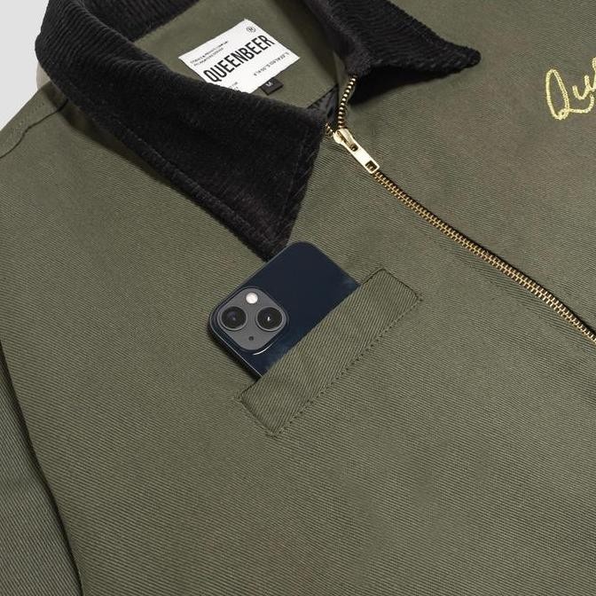 Murah Queenbeer - Work Jacket Nicole Green