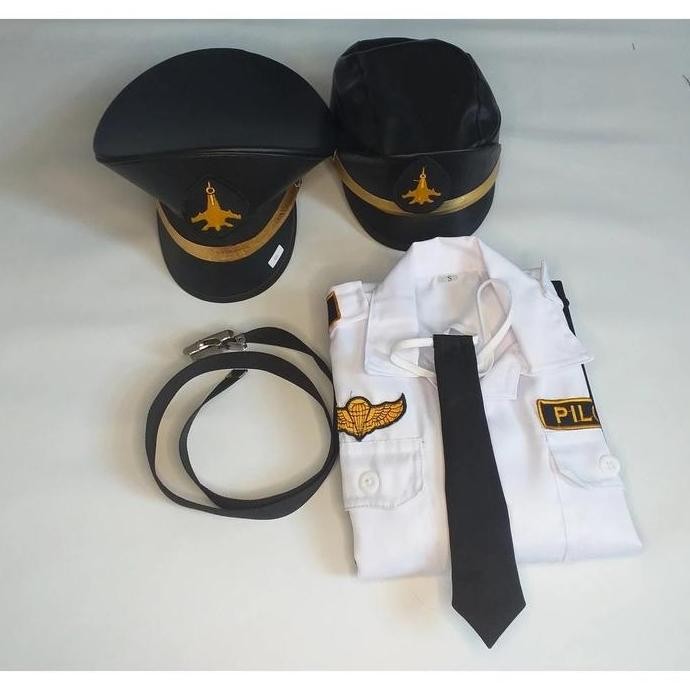 Grosir Baju Pilot Anak Laki Perempuan 3 - 8 Th Premium - Kado Anak