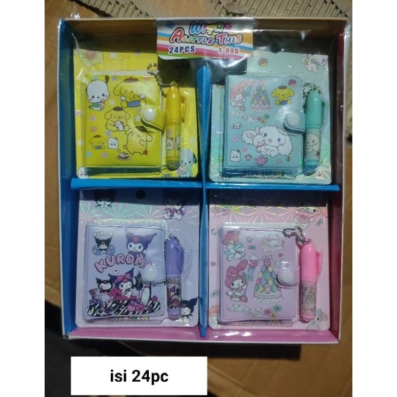 

Memo Pulpen Sanrio 24pc Kcl RB07
