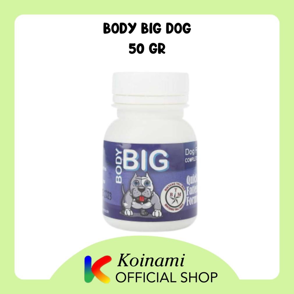 BODY BIG DOG / VITAMIN PENGGEMUK ANJING / VITAMIN NAFSU MAKAN ANJING / vitamin anjing