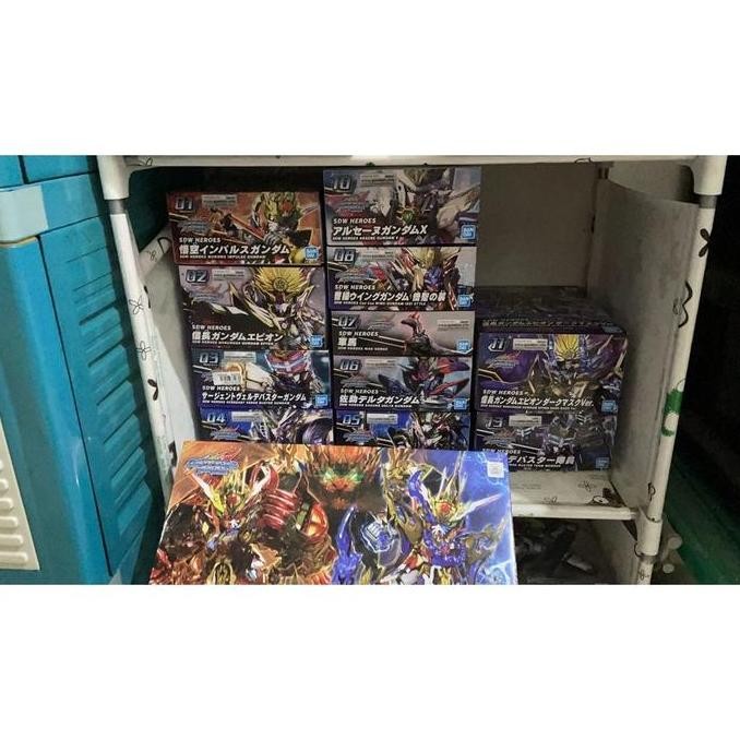 SD Sasuke Delta Gundam SDW Heroes 06 Bandai Ori World YES [terbaik]