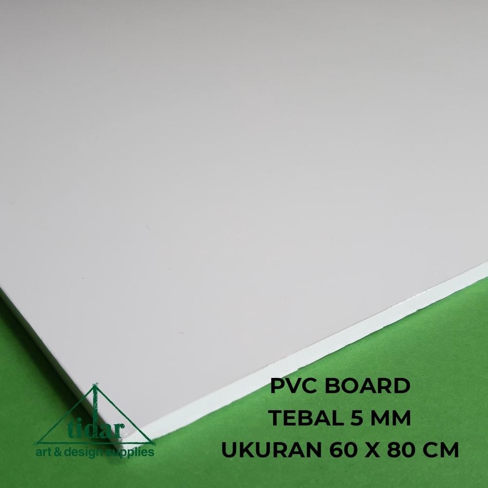 

PVC Board 5 MM 60 x 80 CM - Foam Board - Foamboard - Dinding Maket RB07