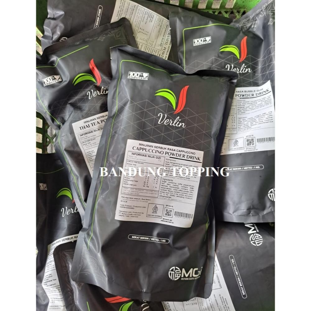 

ASLI VERLIN BUBUK MINUMAN PREMIUM 1KG - POWDER DRINK KEKINIAN RASA MATCHA