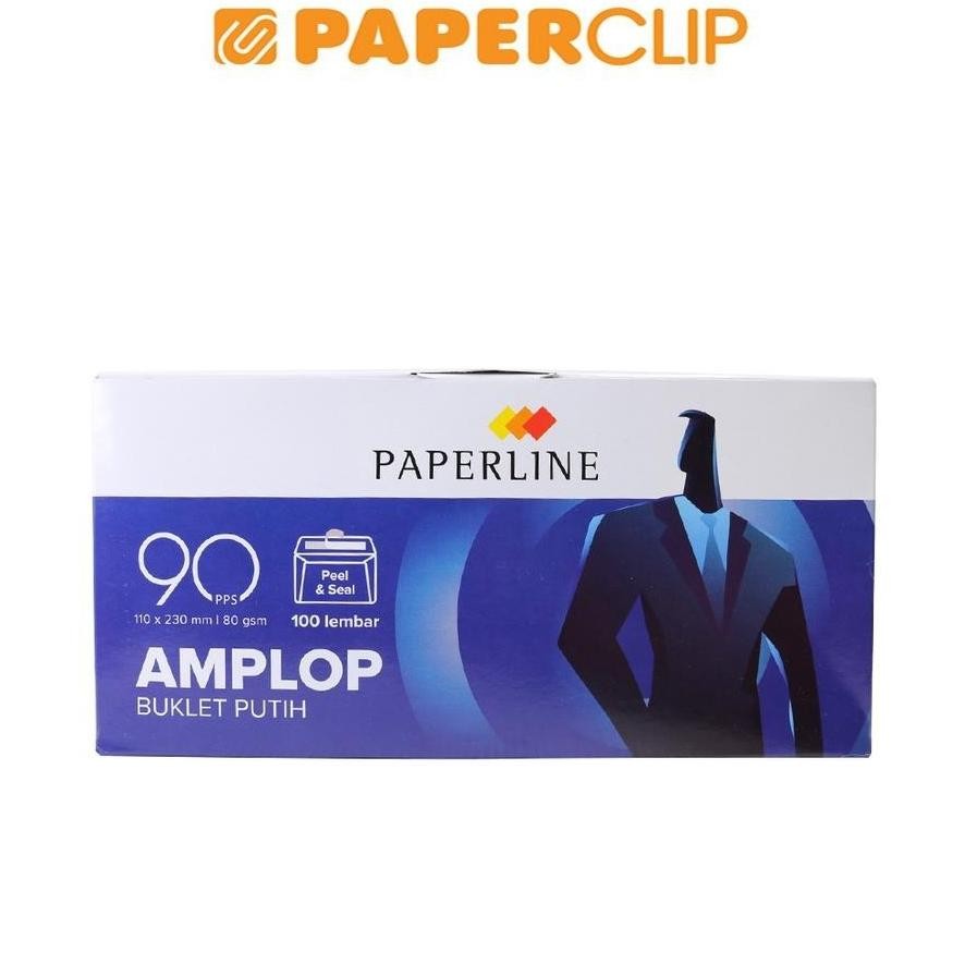 

Baru Amplop Putih Paperline PPS 90gsm Polos 1 Box