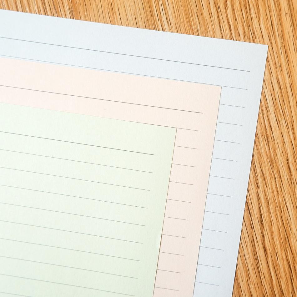 

Panmomo Colorplus Loose Leaf Binder Paper A5 & B5 100gsm / Refill Binder Loose Leaf Ukuran A5 B5 Warna Warni RB07