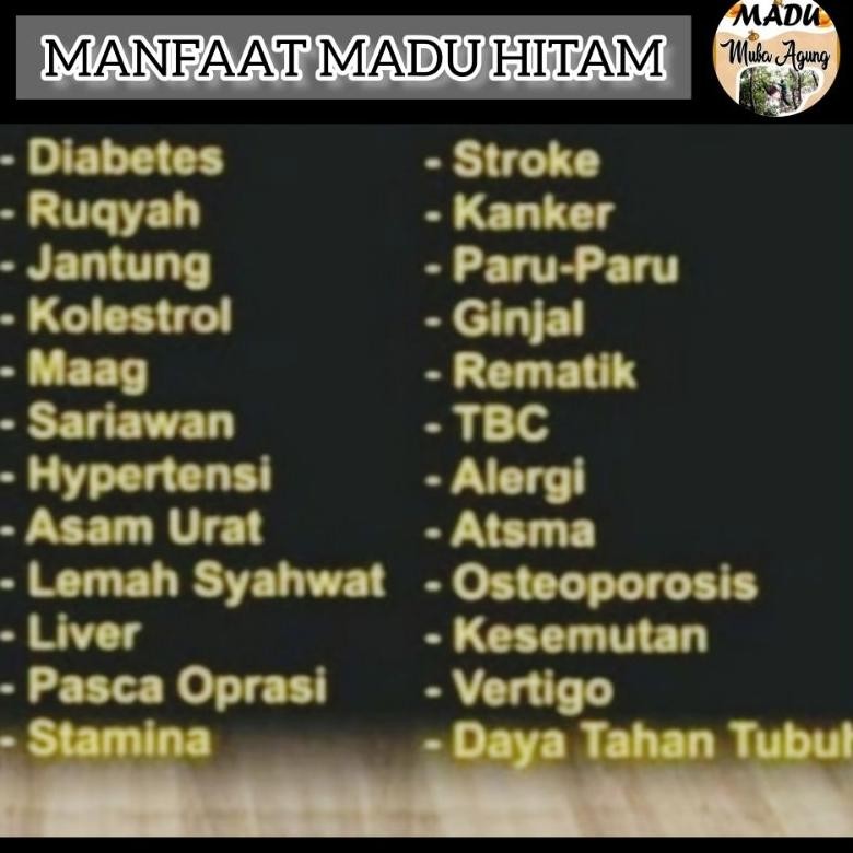 

MADU HITAM ASLI/MURNI HUTAN SIALANG MUBA SUMATERA 500 GR