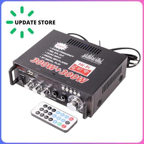 AUDIO AMPLIFIER KARAOKE HOME THEATER FM RADIO DENGAN BLUETOOTH 600W ORIGINAL DAN TERPERCAYA