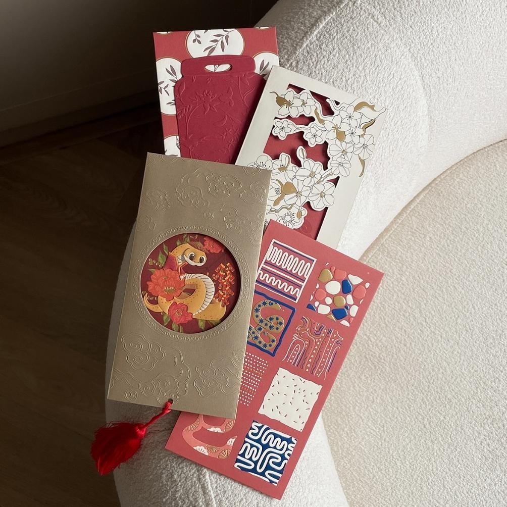 

Baru Amplop Imlek CNY Hong Bao Merah / Angbao Chinese New Year