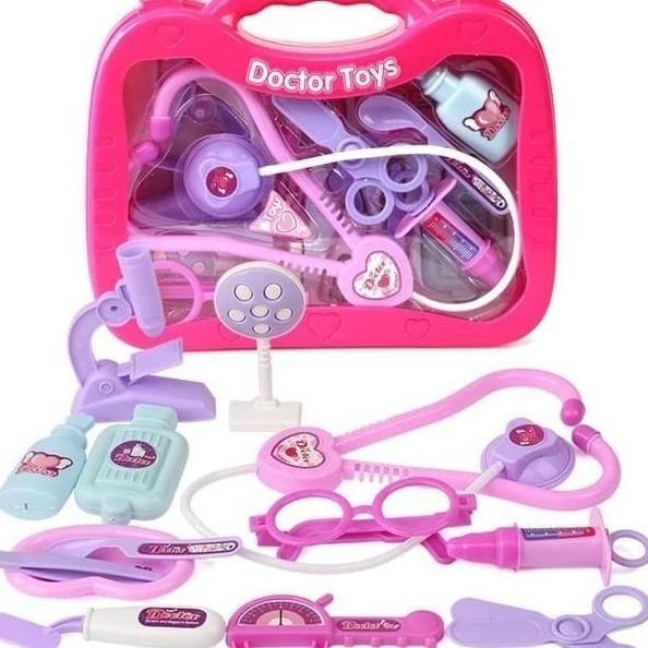 Doctor Playset Pink Mainan Dokterdokteran Mainan Anak Perempuan