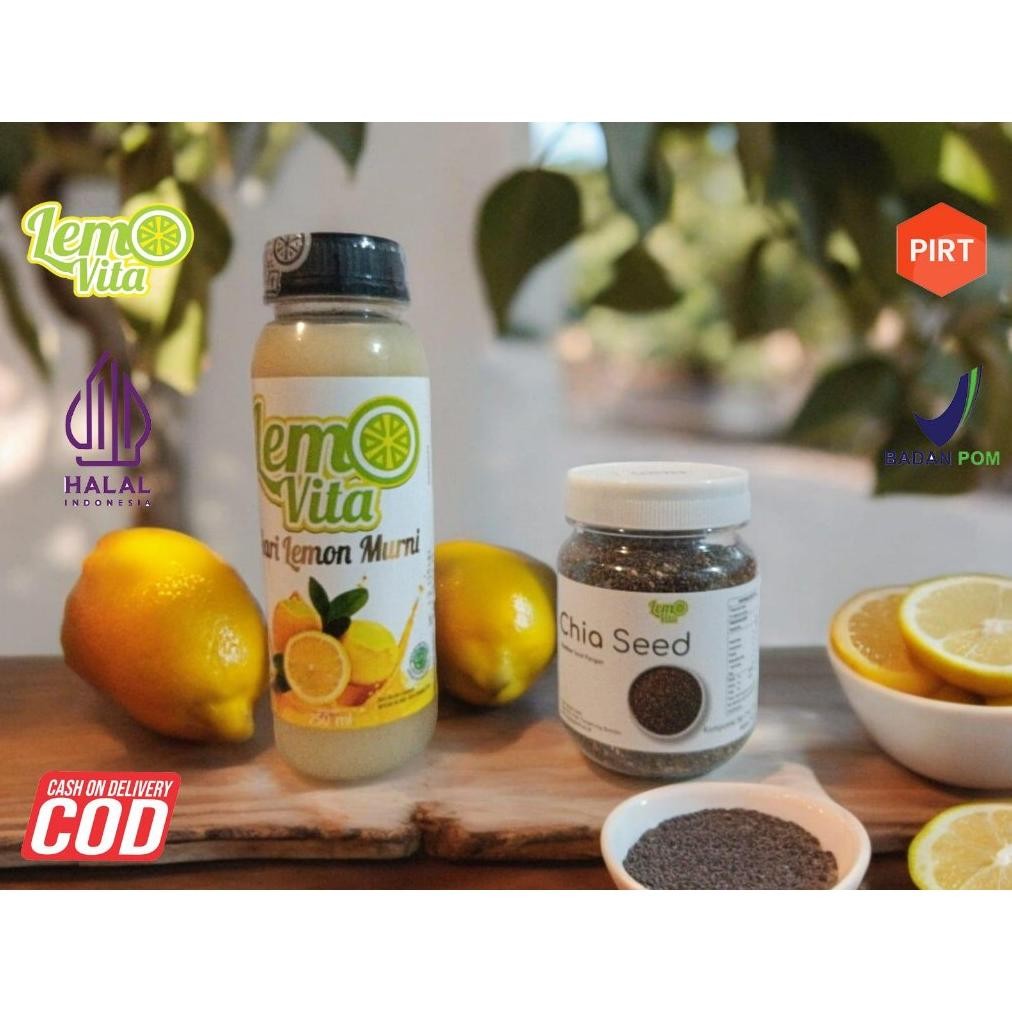 

[ PAKET BUNDLING ] Lemovita 250ml x chiaseed 140gr