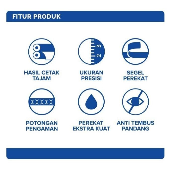 

Amplop Putih 110 PPS Paperline Uk. 114 x 162 mm RB07