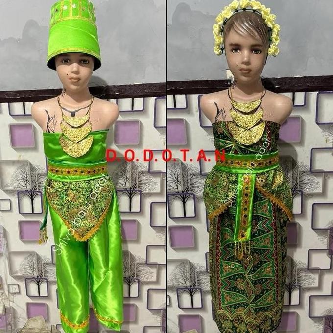 Baju Adat Dodotan Anak / Baju Adat Jawa Dodotan/ Baju Adat Yogyakarta Dodotan By Rafmart