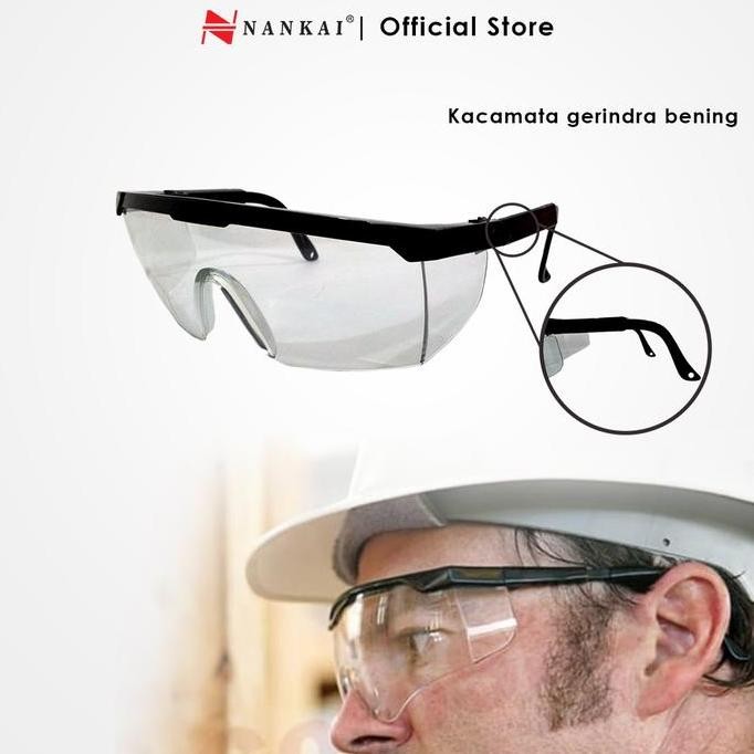 

Terlaris Kacamata Safety Gerinda / Las Bening Nankai