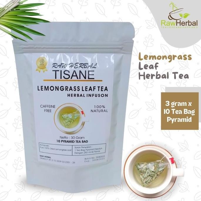 

SALE!!! Lemongrass Leaf Tea / Tea Bag Pyramid (3gr x 10 Tea Bag Pyramid)