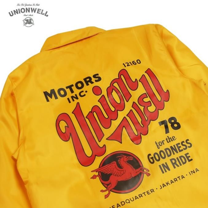 Grosir Unionwell Windbreaker Jacket Marvin Yellow