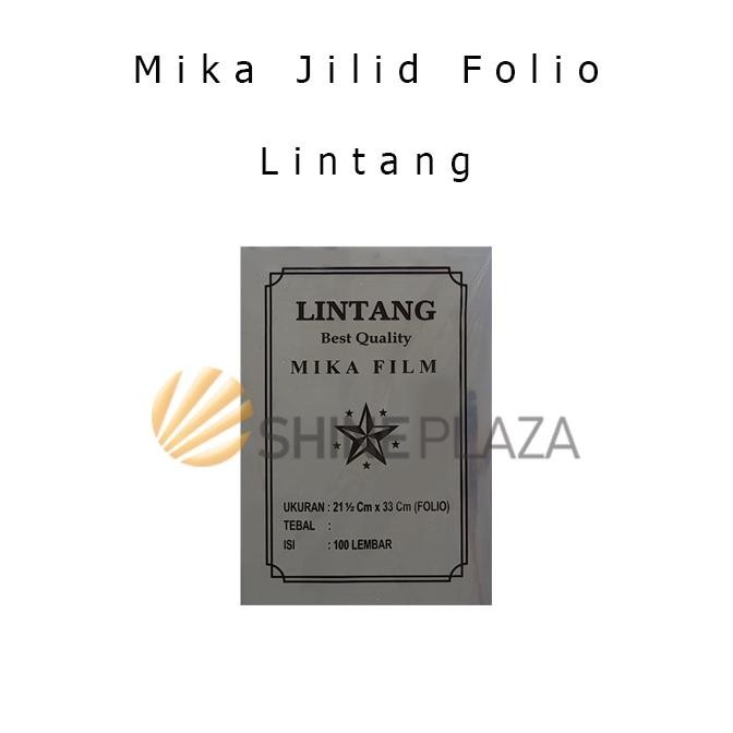

Plastik Mika Jilid Bening Folio - Kertas Mika Tipis RB07