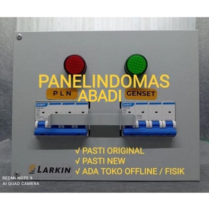 

Terlaris Chint Cz1-63/4P Panel Box Interlock Switch Pln Genset 3Phase 4P