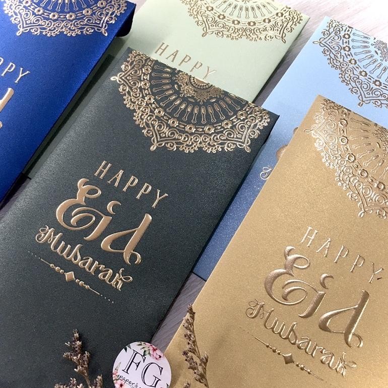 

Amplop Idul Fitri 5pcs Money Envelope Arabic Pattern by Fgpaper RB07