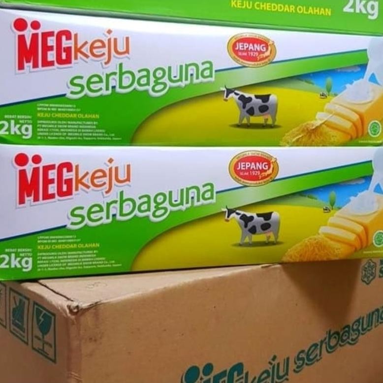 

Baru Meg Keju Serbaguna 2kg - Keju Blok Gurih Ekonomis