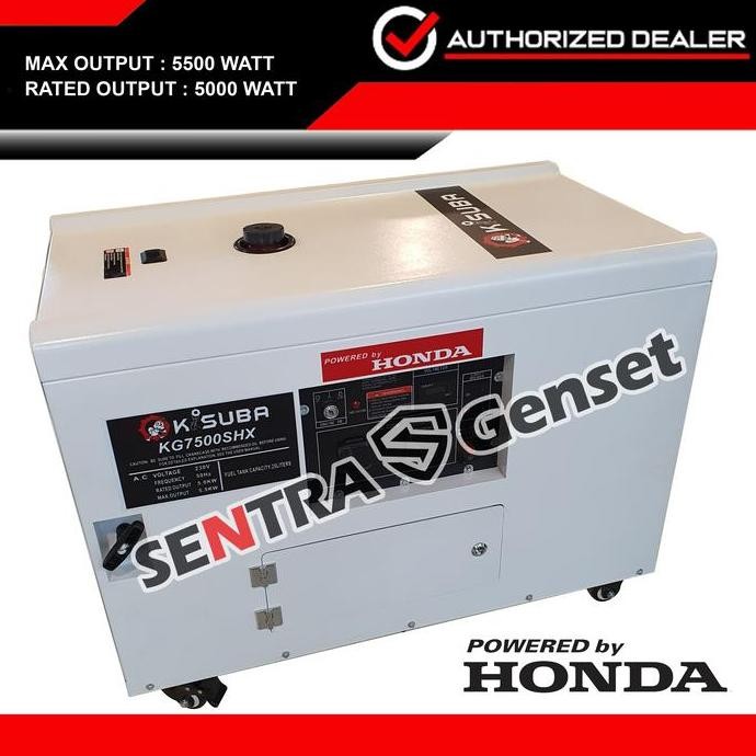 

Terlaris Genset Silent Honda 5000 Watt. Honda Kg 7500 Shx
