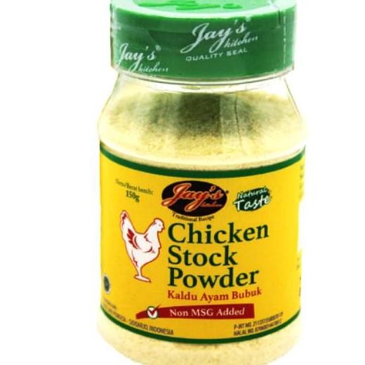 

Jays Jays Chien Sto Powder Kaldu Ayam Bubuk No Msg D Kaldu Mpasi Bumbu Dapur Bumbu Masak