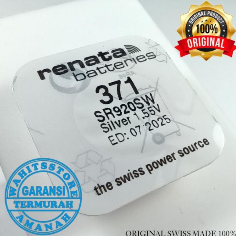 Baterai Jam Tangan CASIO AW-90 Aw90h RENATA 100% RB