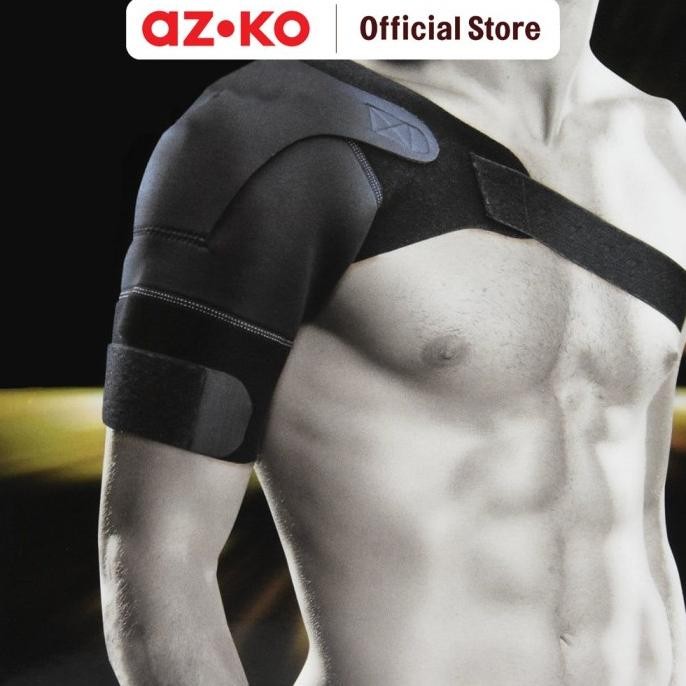 

Terlaris Azko Champs Penopang Bahu L - Hitam