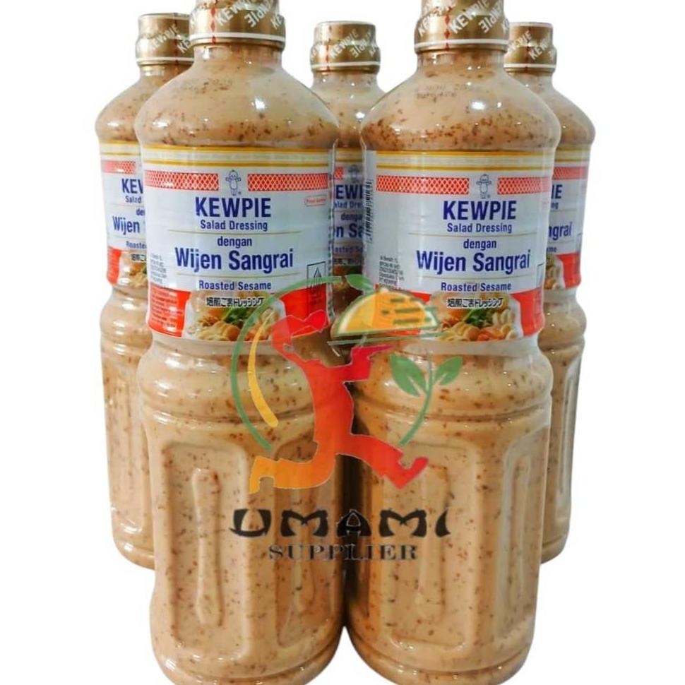 

Kewpie Salad Dressing Roasted Sesamewijen Sangrai 1 Liter