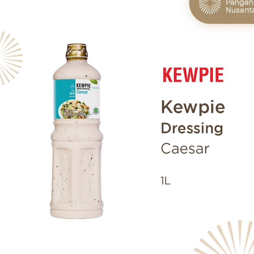 

Kewpie Salad Dressing Caesar 1 Liter