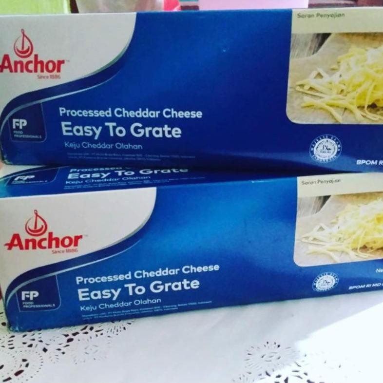 

Baru Keju Cheddar Anchor 500gr - Repack Keju Lumer untuk Masakan