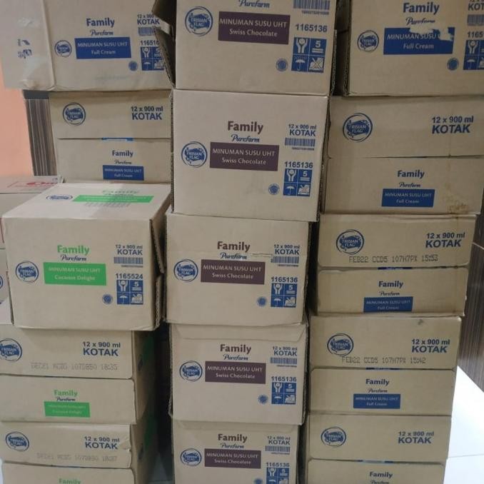 

(Expert) FRISIAN FLAG Susu UHT Full Cream/Coconut Delight/Swiss Chocolate 946ml (4 Pcs)