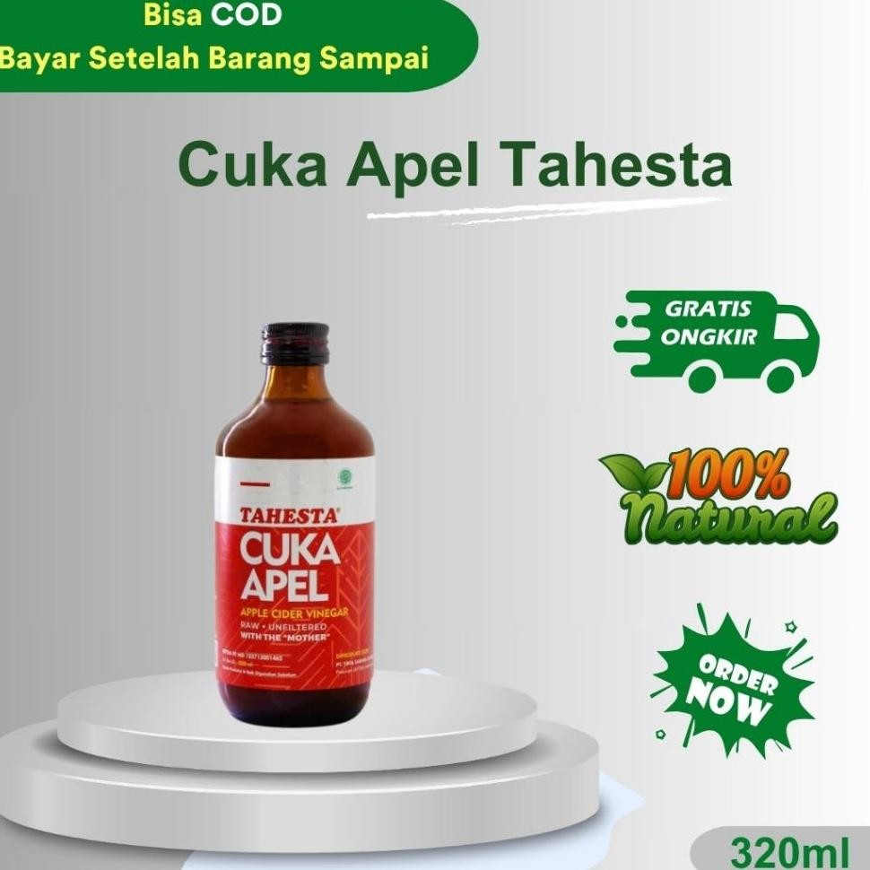 

Tahesta Cuka Apel Isi 320Ml Untuk Menguatkan Sistem Pencernaan