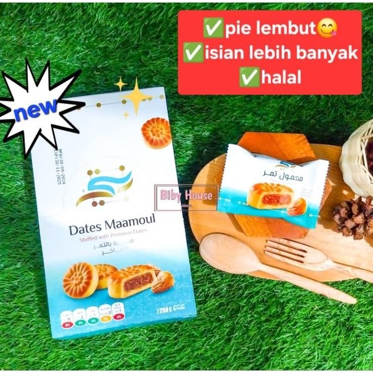 

Biskuit Maamoul Pie Mamoul Maamoul Dates Bentte Dates Maamoul With Dates Pie Kurma 1 Box Isi 12 Pc 250 Gr Halal