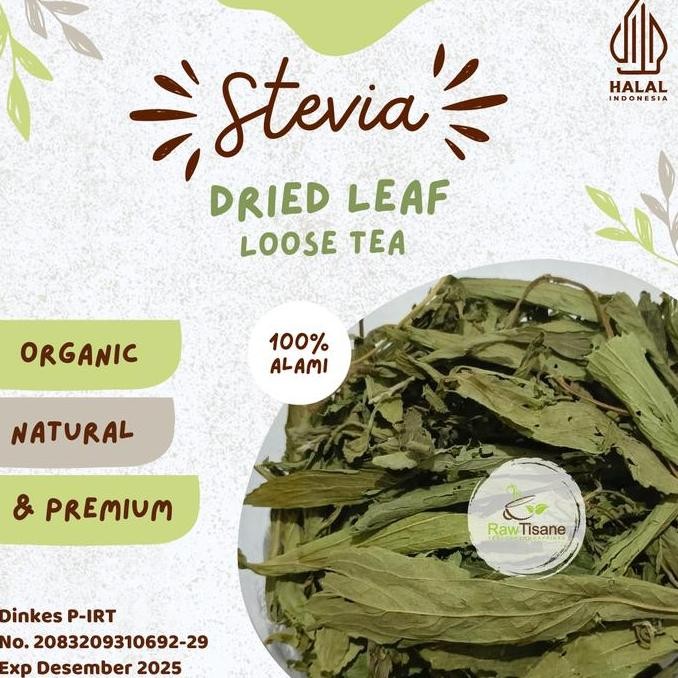 

SALE!!! ORGANIC DRIED STEVIA LEAF / DAUN PEMANIS ALAMI UNTUK TEH (25 Gram)