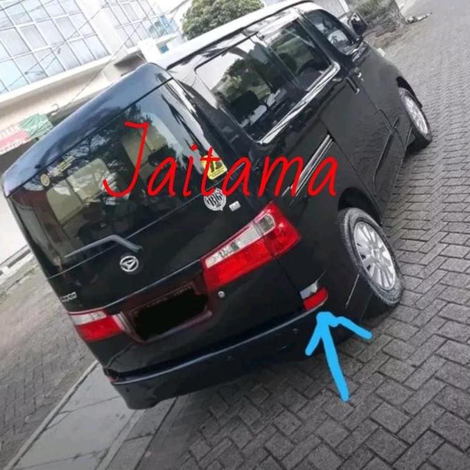 Reflektor bemper belakang luxio lama sampai 2013 ori 1buah #jaitama