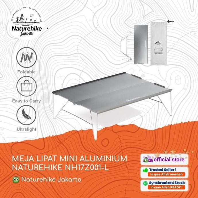 

Terlaris Meja Lipat Mini Camping Ultralight Aluminium Naturehike Nh17Z001-L