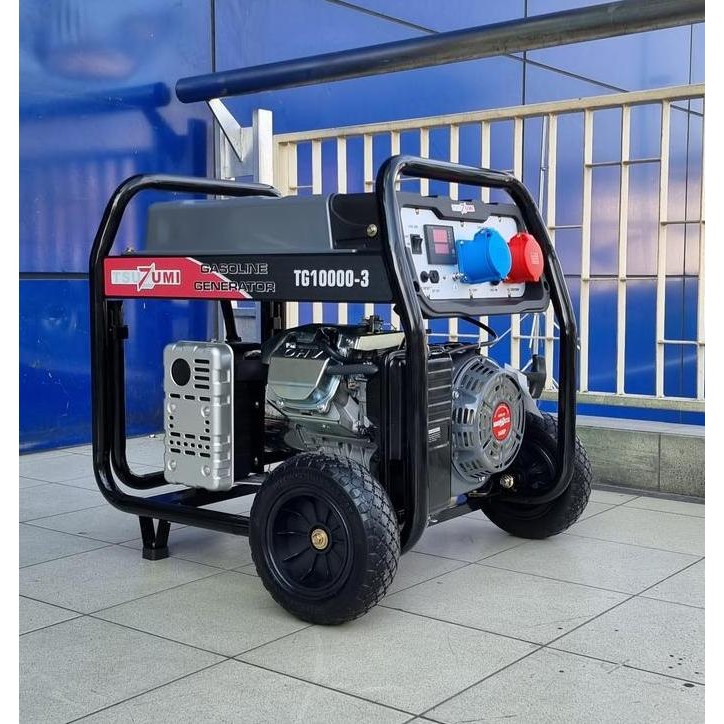 

Terlaris Genset 10 Kva 8500 Watt 3 Phase Tsuzumi Tg 10000-3 , 100% Tembaga Avr