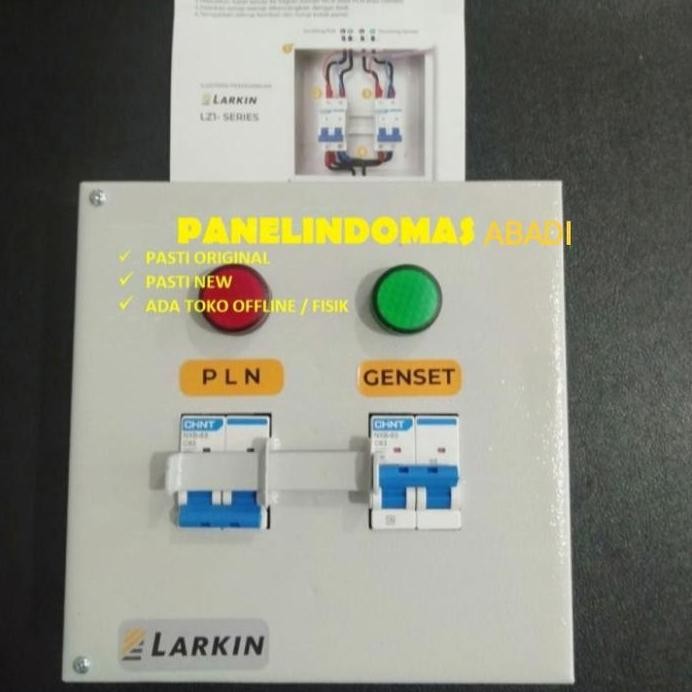

Terlaris Chint Cz1-63/2P Panel Interlock Switch Pln-Genset Chint 2P 1Phase