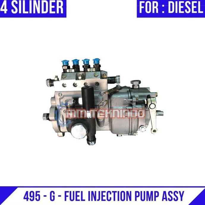 

Terlaris 495 - G - Fuel Injection Pump Assy - Pompa Full Injeksi - For Genset