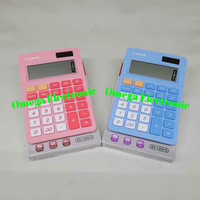 

restock Canon Desktop Calculator AS-120V - Kalkulator Meja Warna AS 120 V