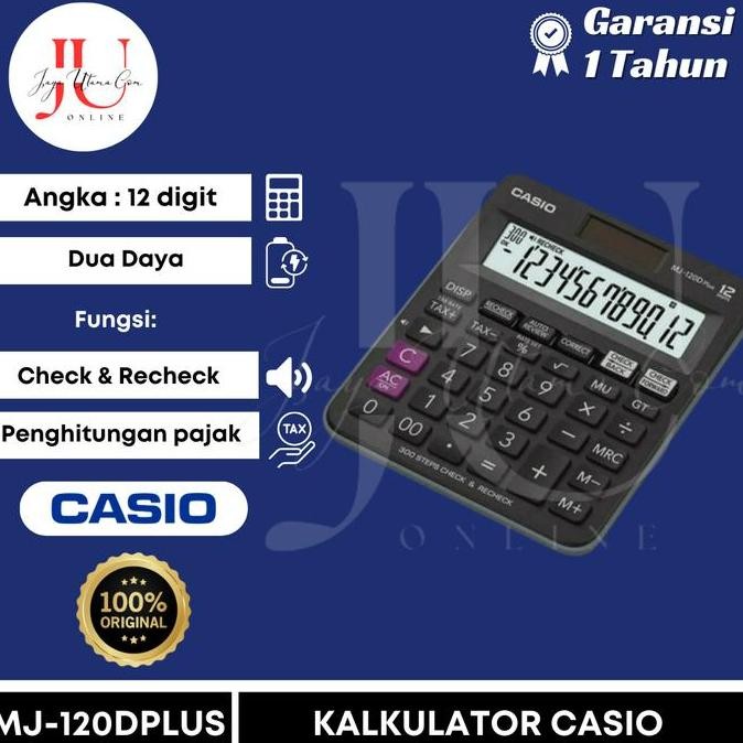 

restock Kalkulator Casio MJ-120D Plus Original