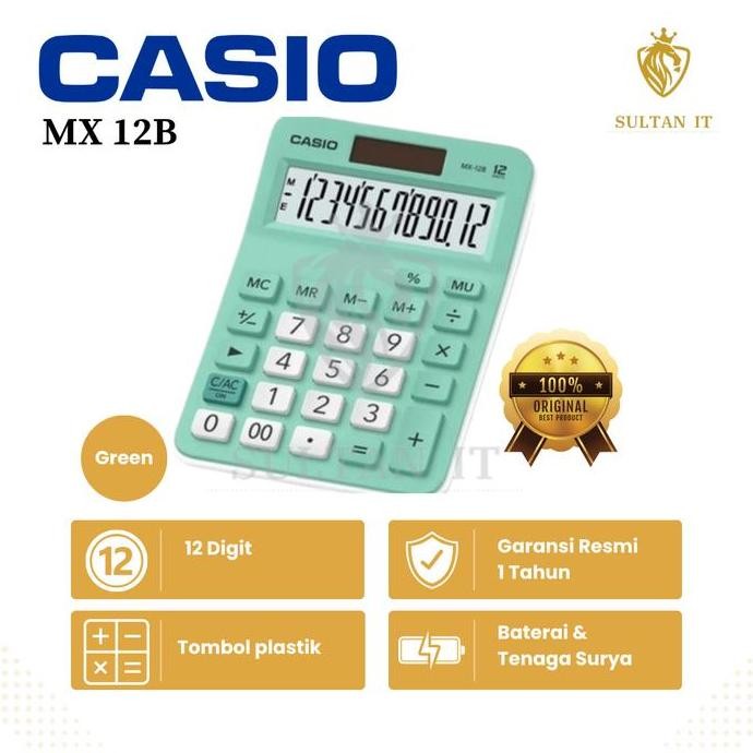 

restock Kalkulator Casio MX-12B Original